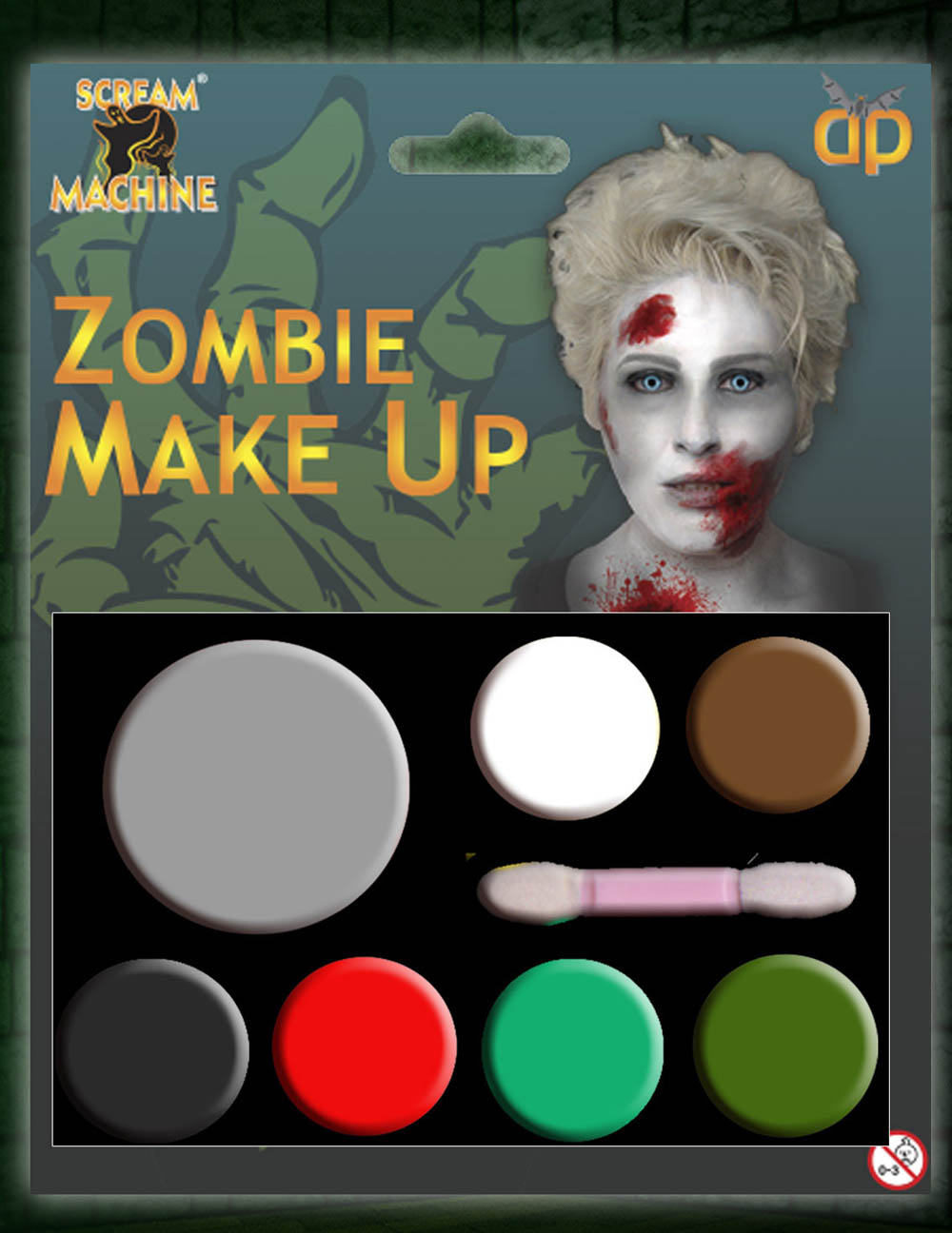 Wickedfun Zombie Multi Pallet Make-up