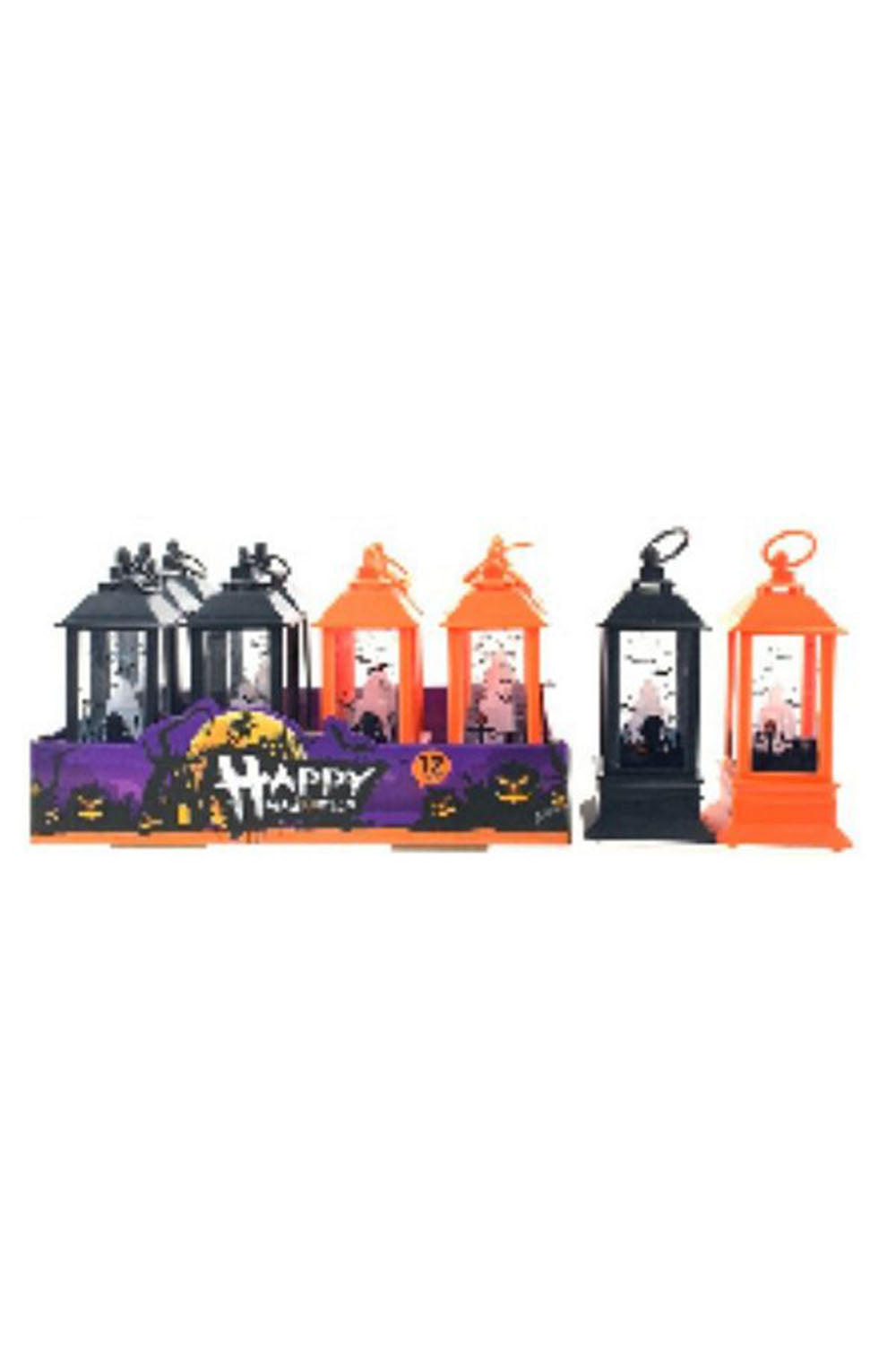 Lantern 16cm With Sound 2 Assorted Colours 12/CDU