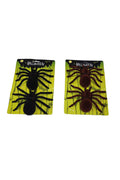 Spider Flocked 2 Packet 2 Assorted