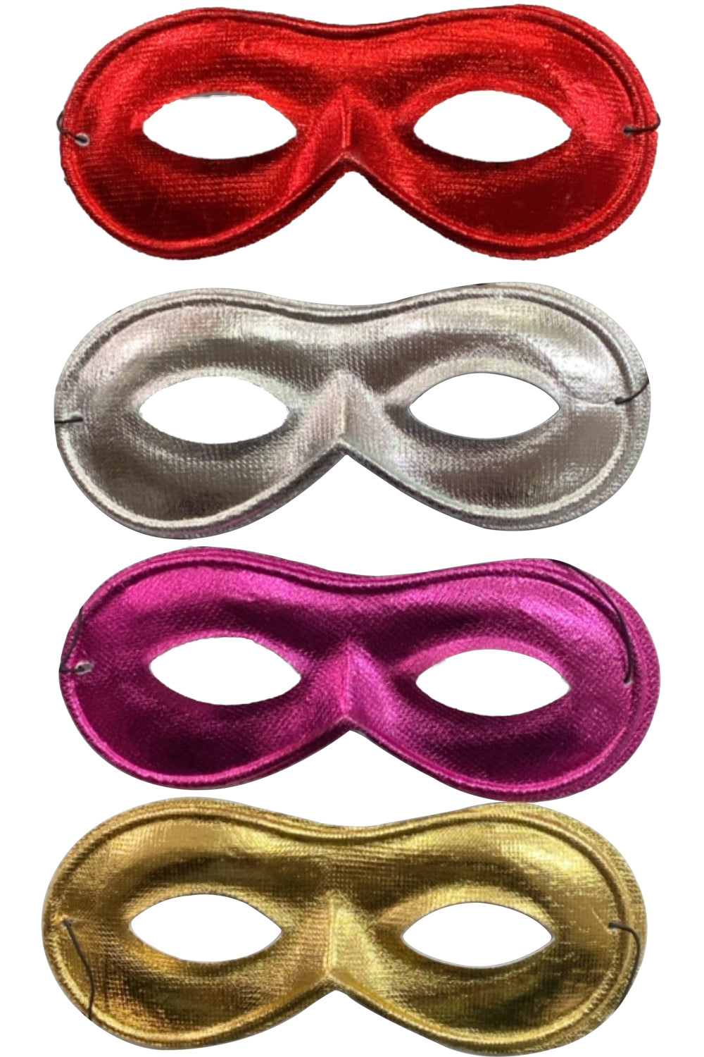 Vibrant Party Masks - 4 colors