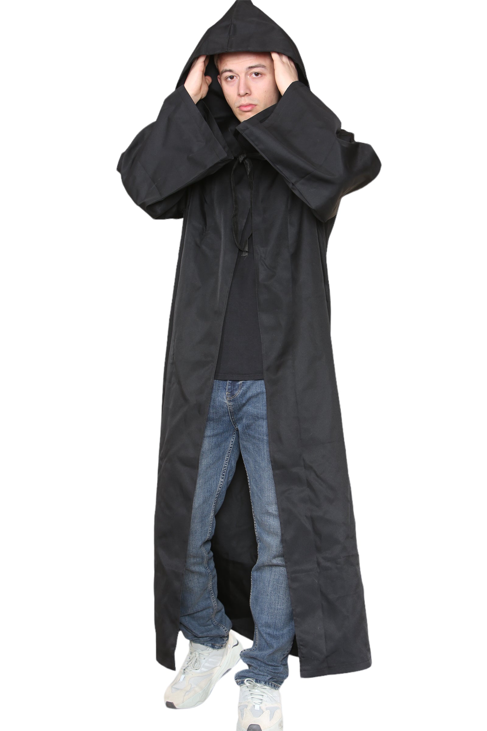 Wickedfun Adult Tunic Hooded Robe Cloak Cosplay Costume Cape