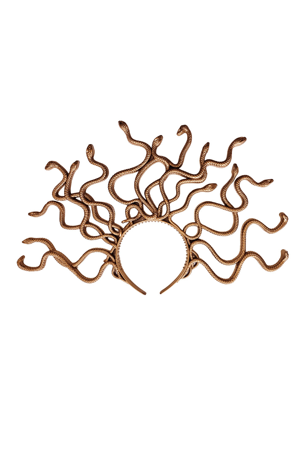 Gold Greek Gorgon Snake Headband 40x28 cm